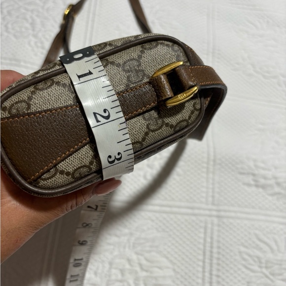 GUCCI GG Canvas Web Sherry Line Shoulder Bag
Beige Red Green 8902018 - Picture 14 of 16